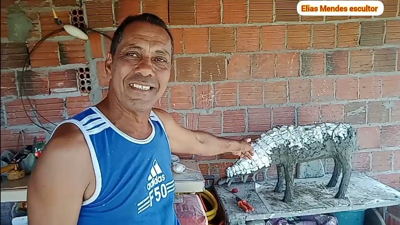 fazendo o #porco de #cimento