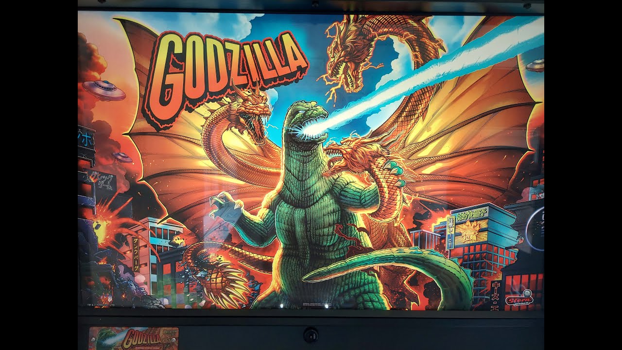 Stern GODZILLA Premium MODAPALOOZA and refresh