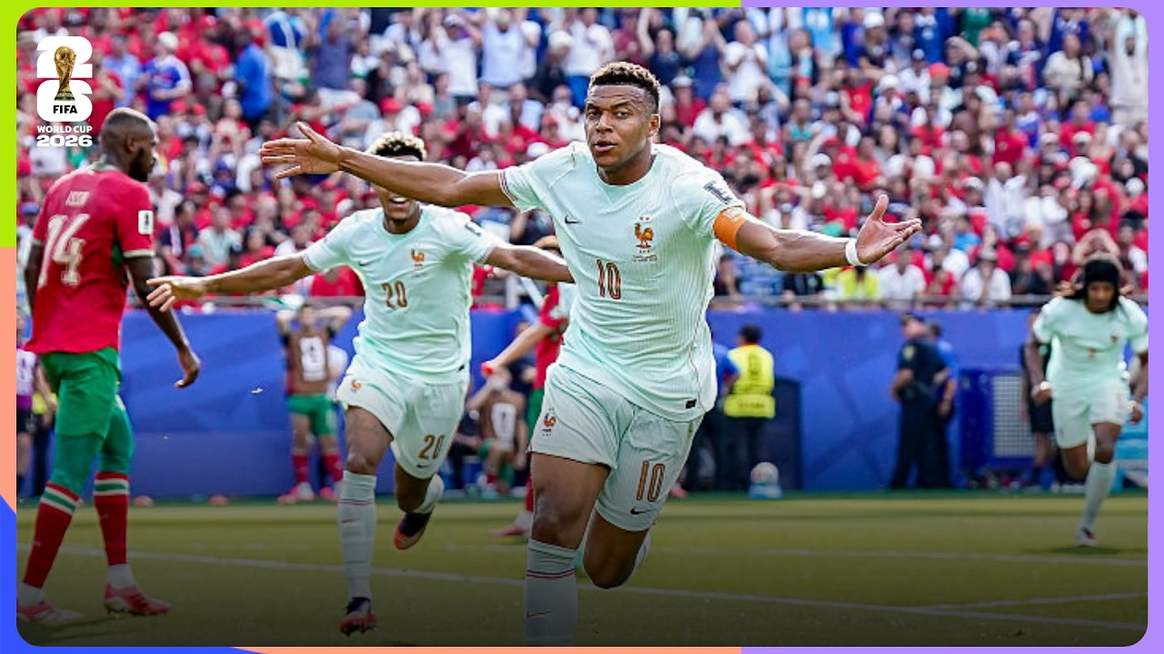 Kylian Mbappe Goal | France 2-0 Morocco | FIFA World Cup 2026&trade;