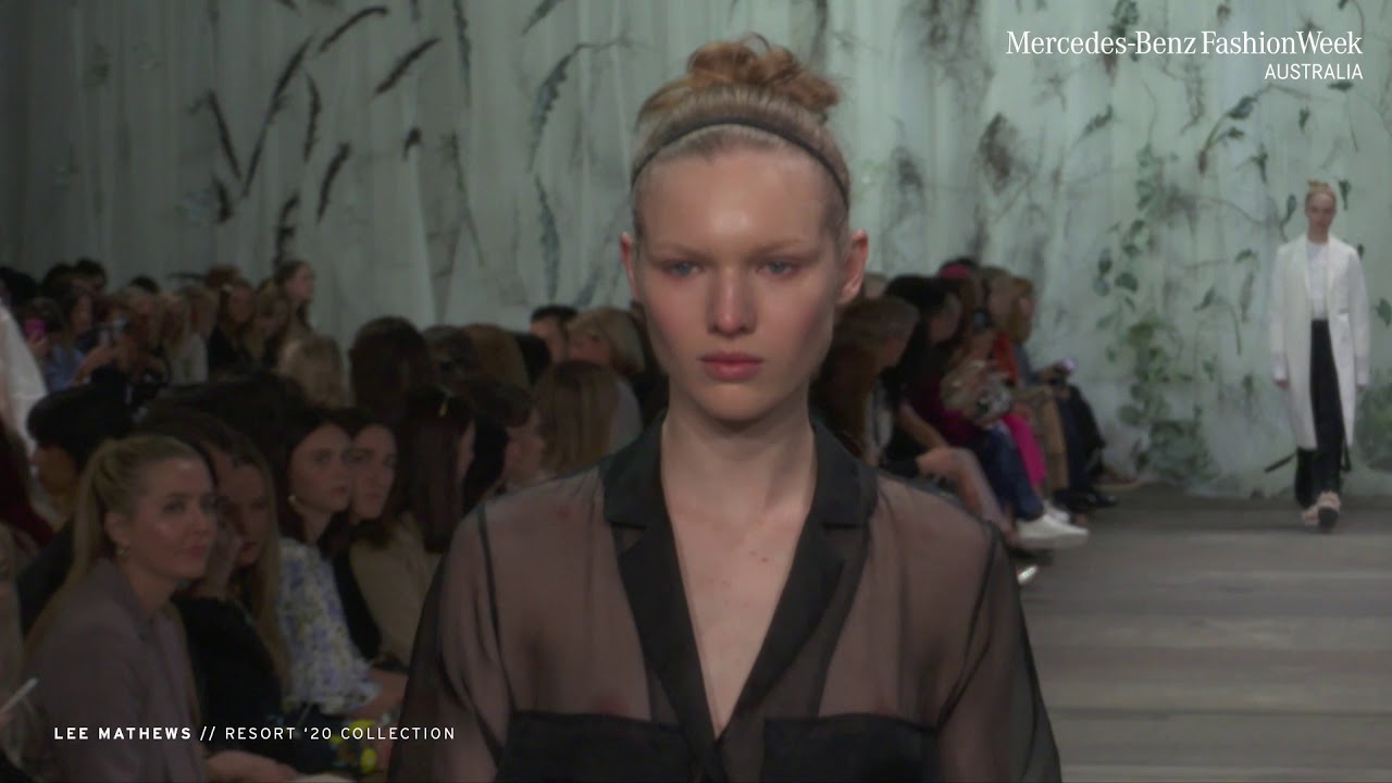 LEE MATHEWS MERCEDES - BENZ FASHION WEEK AUSTRALIA RESORT '20 COLLECTIONS
