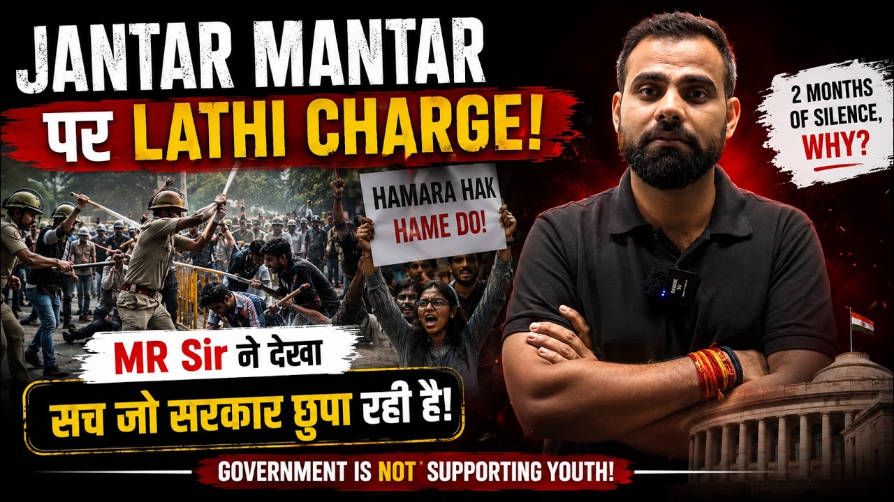 The Truth About Jantar Mantar 😔 | MR Sir's Visit to the Jantar Mantar Protest 💔|