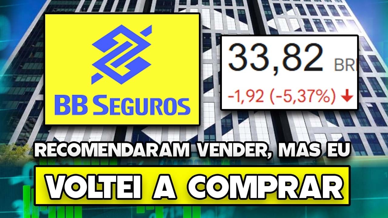 BBSE3: RECOMENDARAM VENDER TUDO, MAS EU VOLTEI A APORTAR. SARDINHAGEM PESADA DOS ANALISTAS?