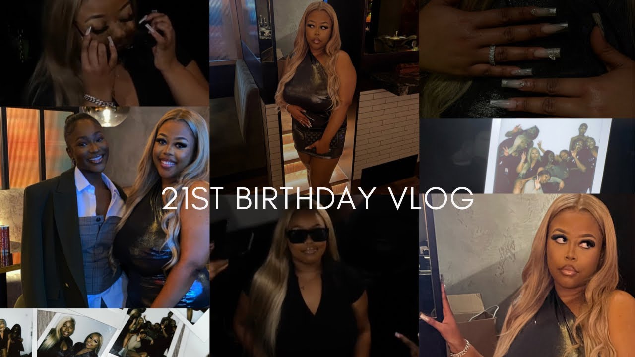 21st Birthday Vlog|| birthday prep, rollerskating, where have i been? & a fun night with the girls