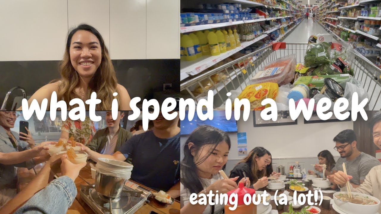 What I Spend In A Week as a 25 Year Old in Sydney, Australia | VLOG