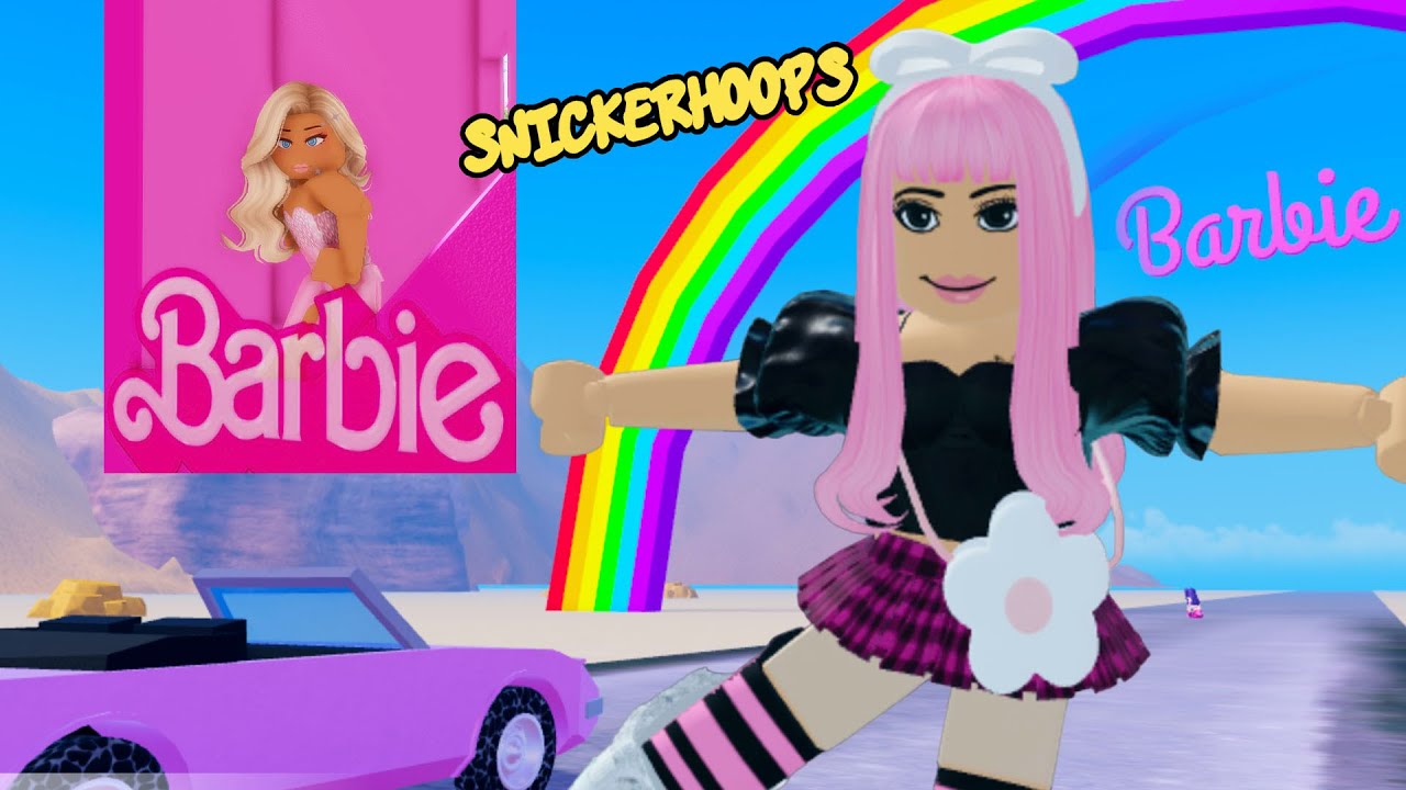 Snickerhoops Plays Barbie Games in Roblox | Roblox Games to Play | Sparklies Gaming