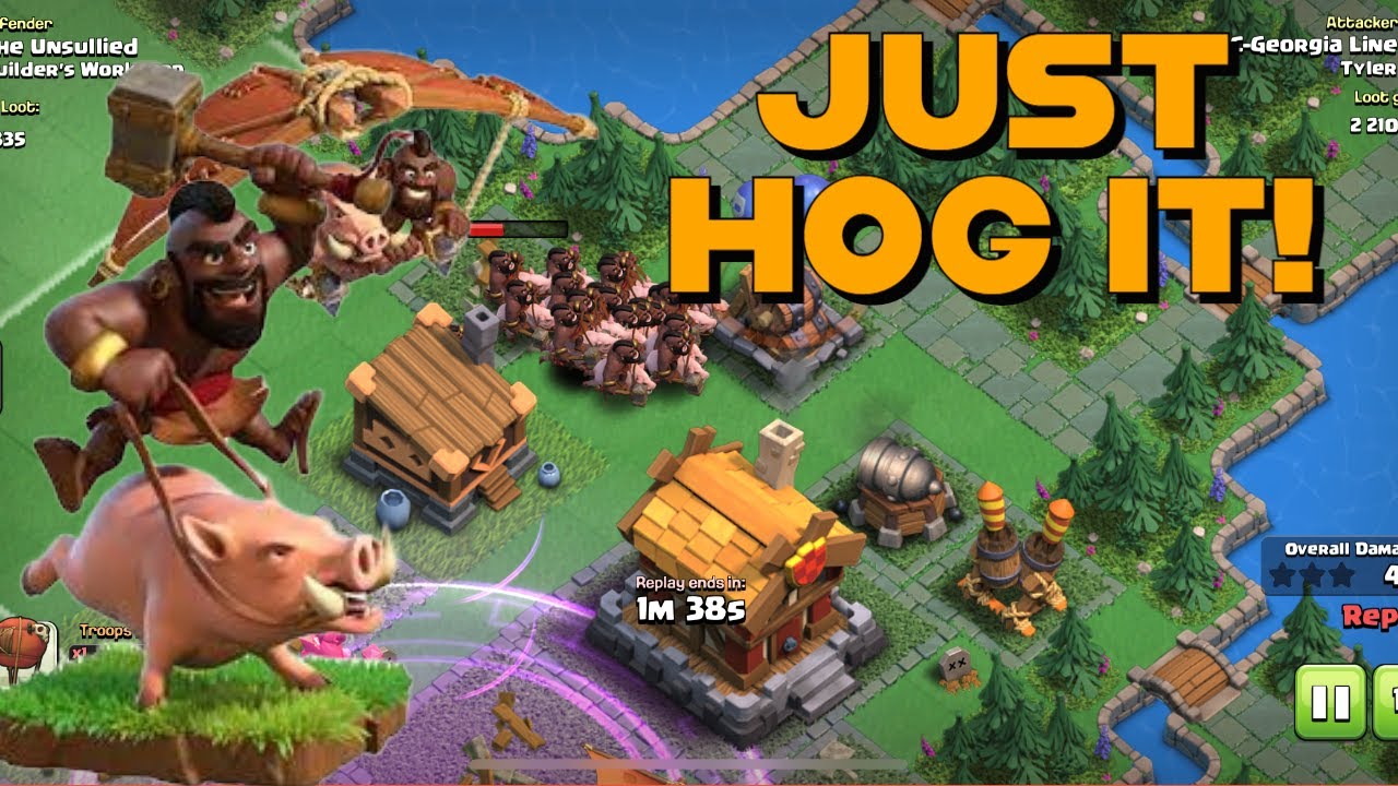 JUST HOG IT! Easy attack strategies that anyone can do | Clan Capital