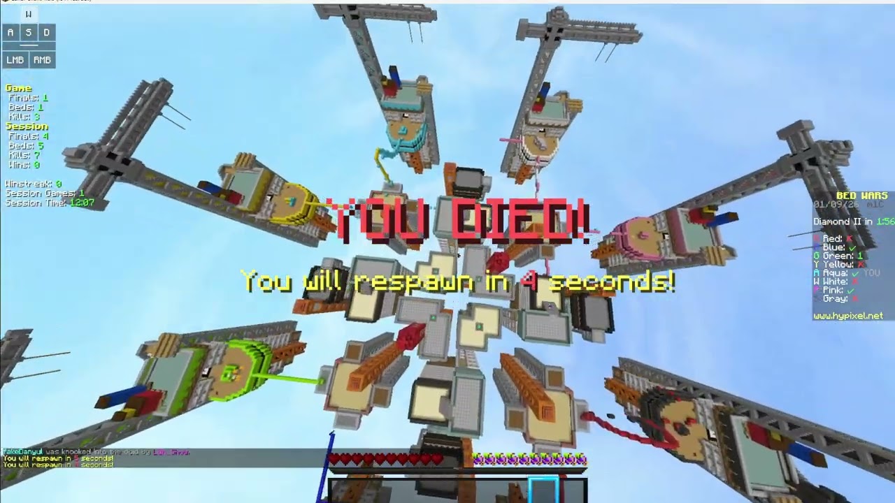 alt account vs 1 star bedwars players