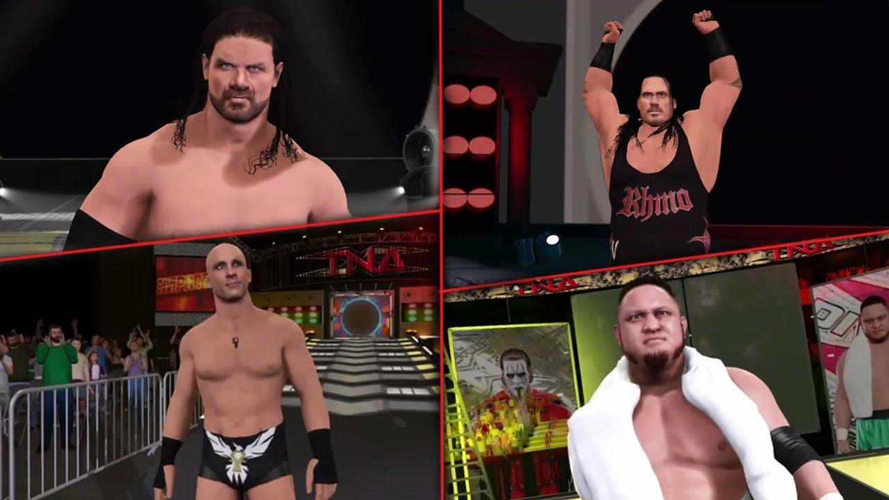 WWE 2K17 - CLASSIC TNA CUSTOM CAWS/ALTERNATE ATTIRES (XB1/PS4)
