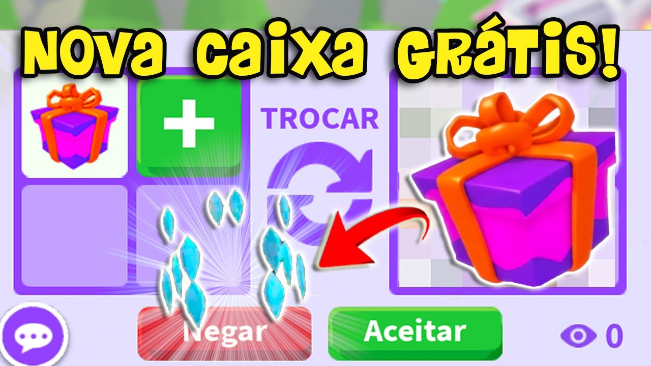 Troquei e abri Admin Abuse Box! Nova Caixa Gr&aacute;tis! Nova Atualiza&ccedil;&atilde;o Adopt Me!