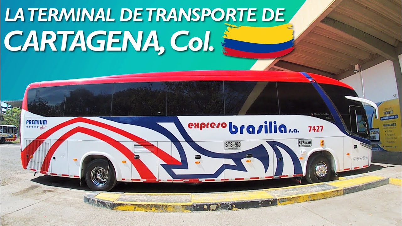 Así es la Terminal de Transporte de CARTAGENA, COLOMBIA!
