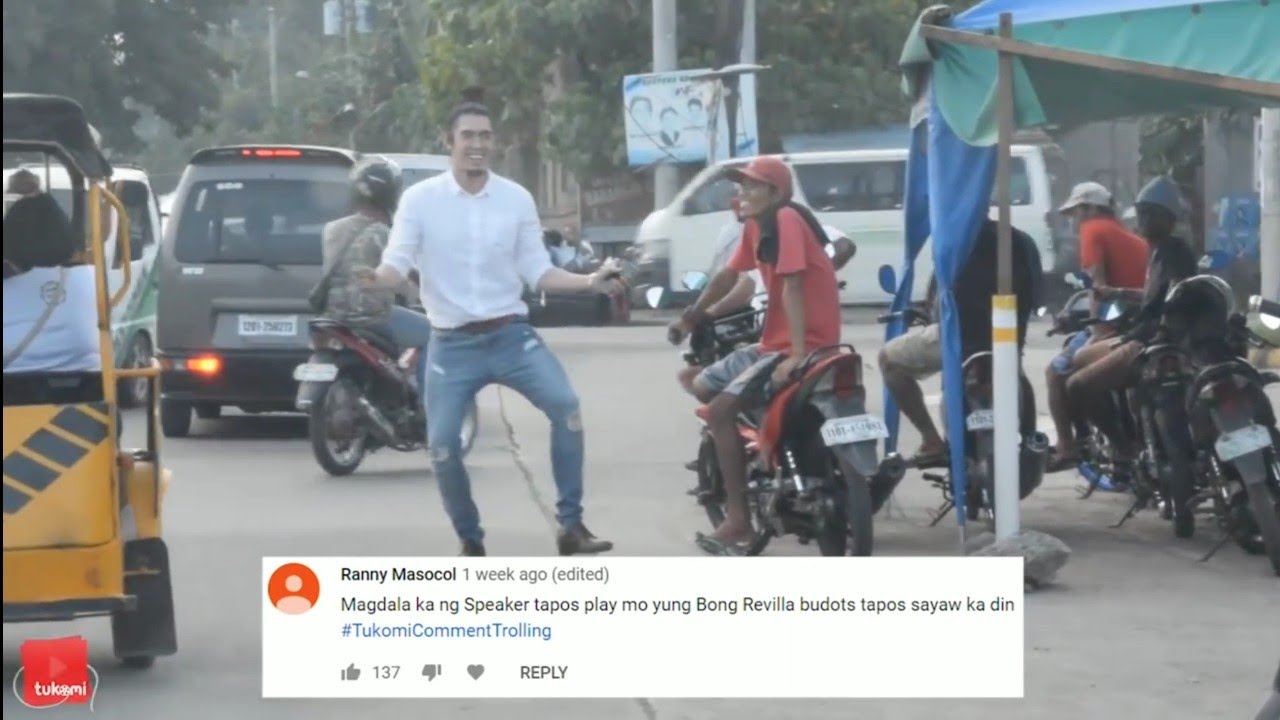 Tukomi _Bong Revilla dance challenge .