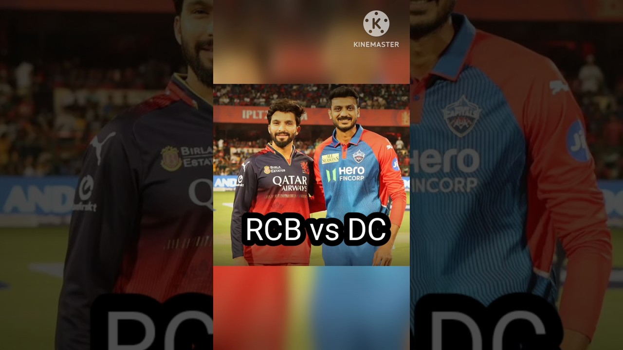 RCB vs DC IPL match #shorts #ytshorts #cricket #rcb #viratkohli #india