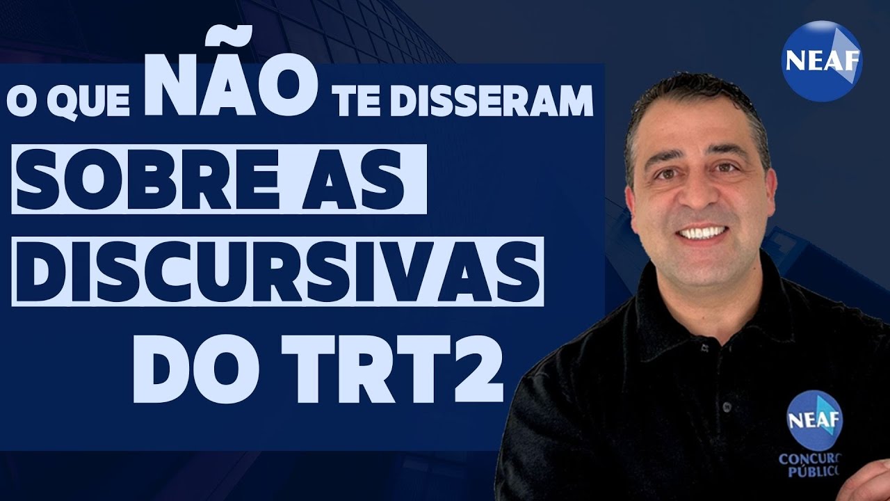 TRT2 2025: Redação e Estudo de Caso | NENHUMA OUTRA ESCOLA VAI TE ENSINAR ISSO!