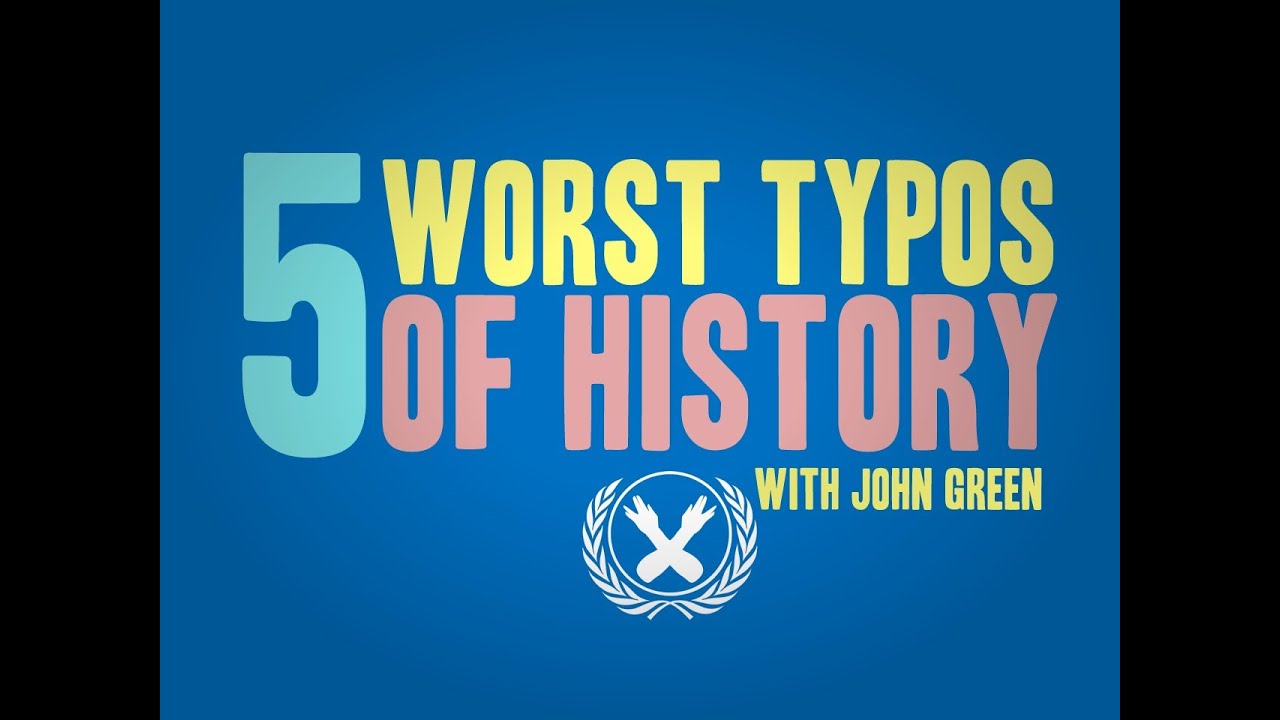 5 Worst Typos of History