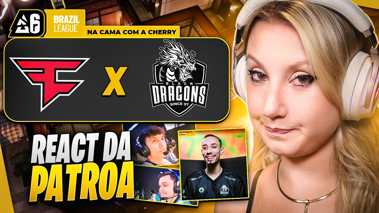 REACT DA PATROA - BD x FaZe  | BRAZIL LEAGUE ft @Sn4rFx