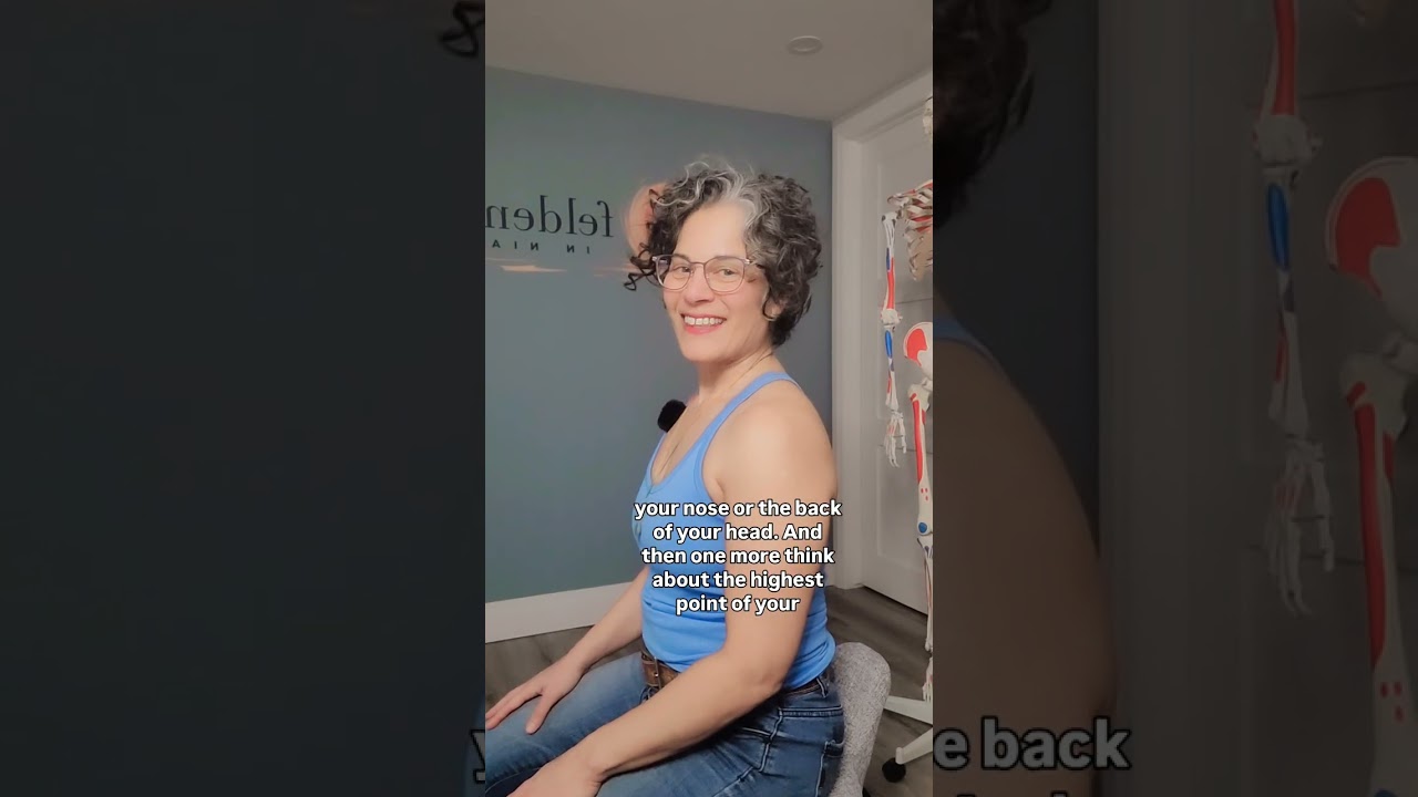 Help for a crunchy neck #feldenkrais #neckrelief