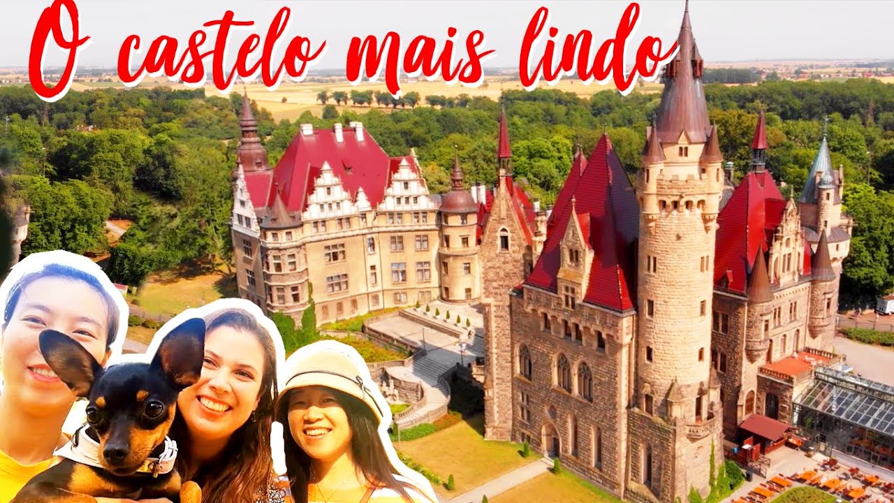 Castelo Moszna, o mais lindo da Polônia