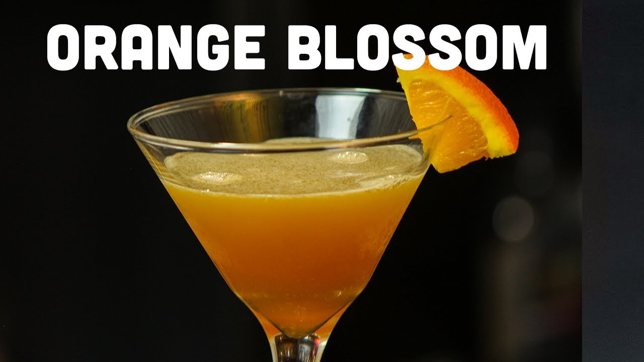 Orange Blossom Cocktail Recipe - Sweet Drinks with Gin