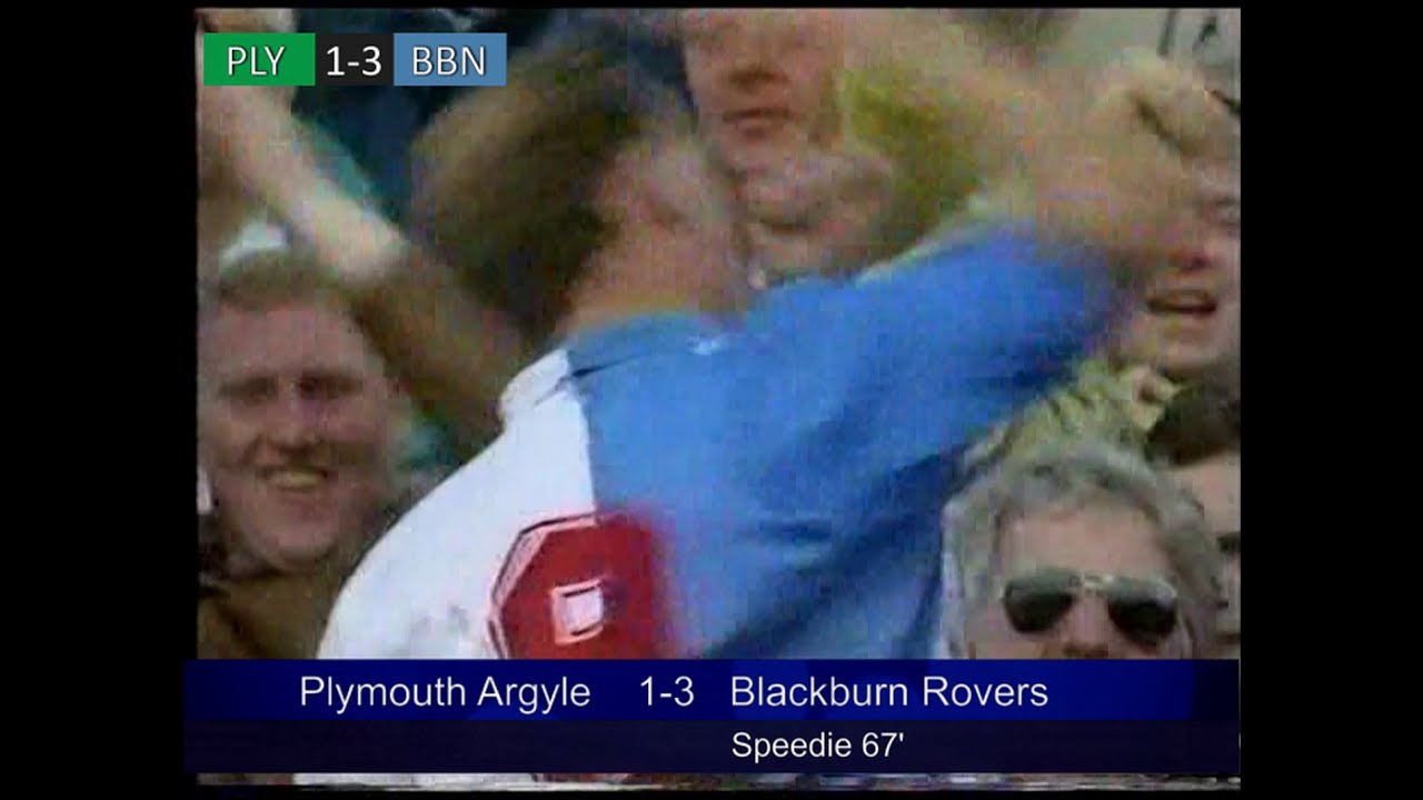 02-05-1992 Plymouth Argyle v Blackburn Rovers