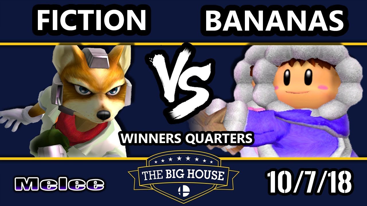 TBH8 SSBM - Fiction (Fox) Vs. MB | Bananas (Ice Climbers) - Smash Melee Winners Quarters