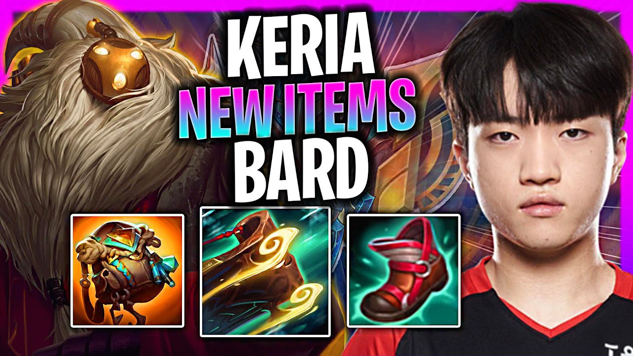 KERIA BRINGS BACK BARD WITH NEW ITEMS! | T1 Keria Plays Bard Support vs Renata!  Season 2024