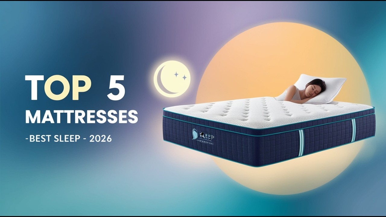 Top 5 Best Mattresses 2026 🛏️ Ultimate Comfort & Better Sleep