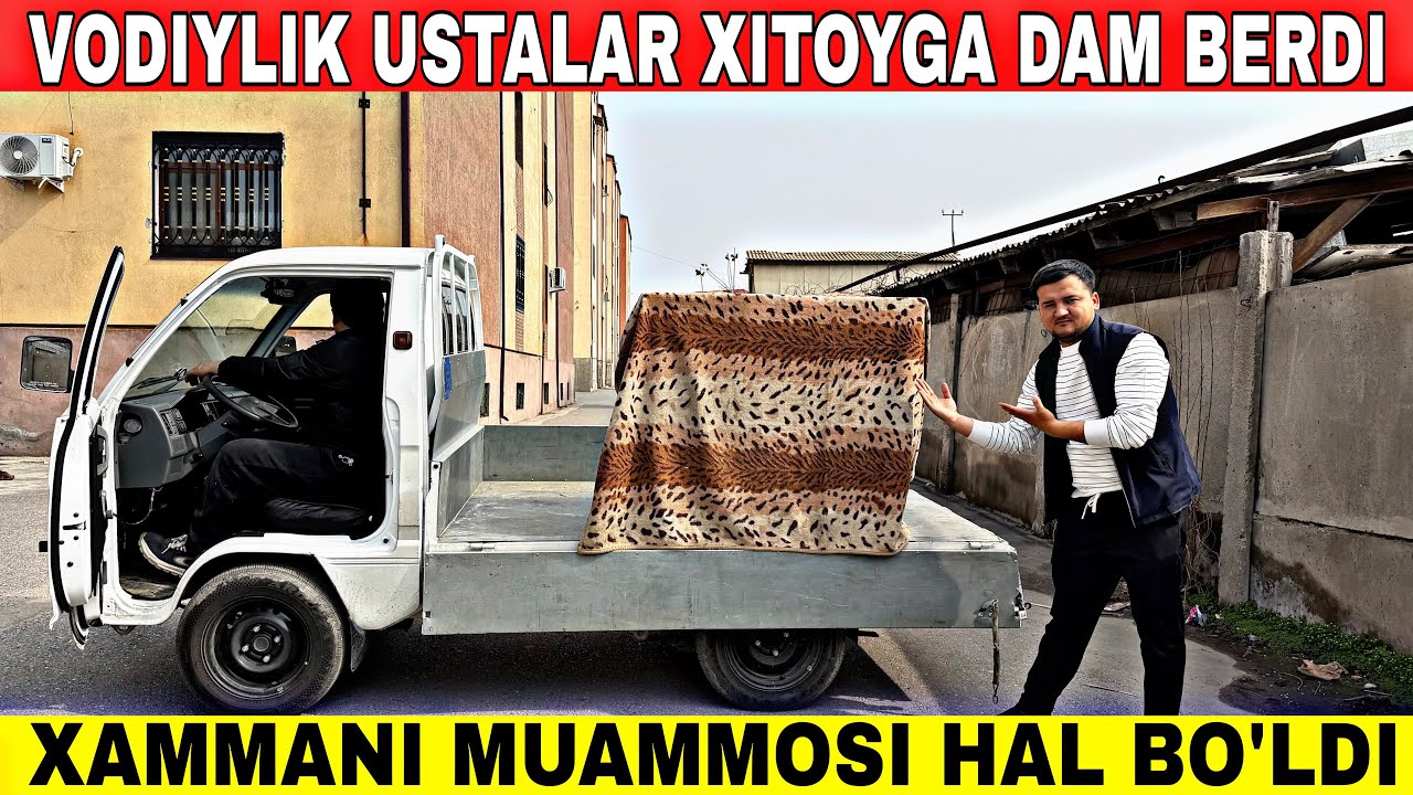 BU USTA XITOYNI ORTTA QOLDIRDI HAMMANI MUAMMOSI XAL BO’LDI . UNVERSAL DRABILKALAR