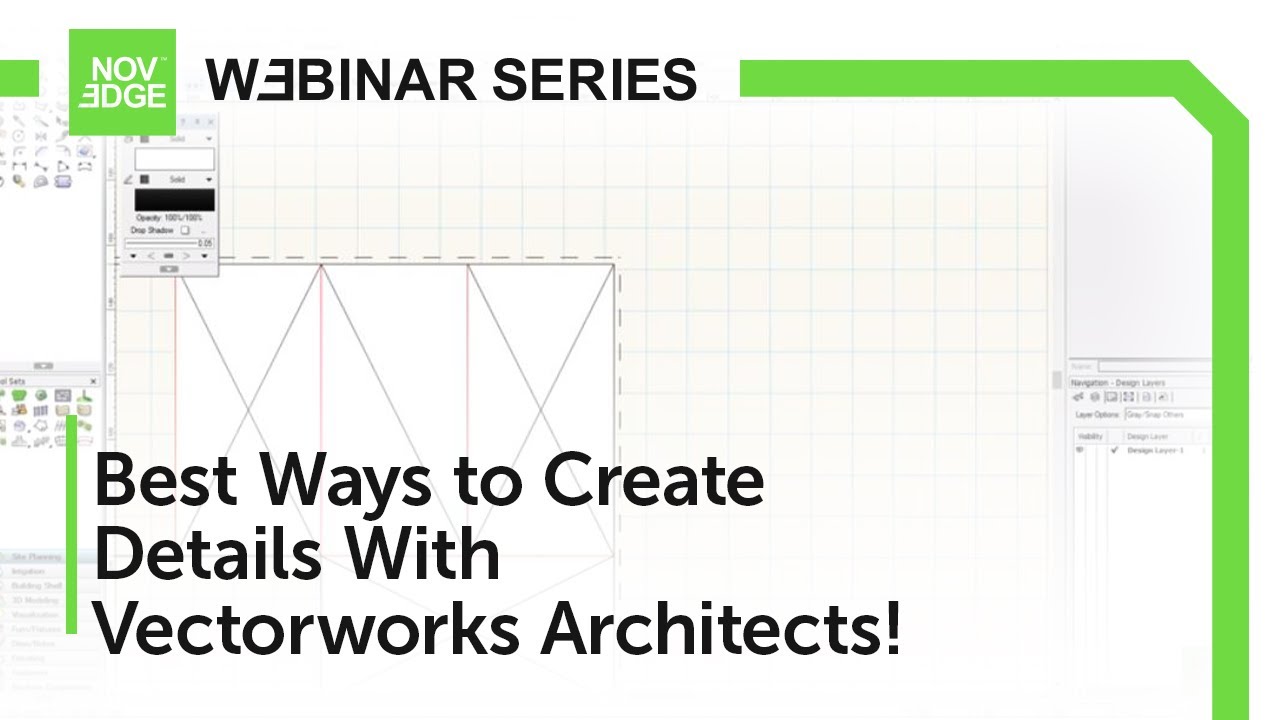 Workflow : Creating Details in Vectorworks