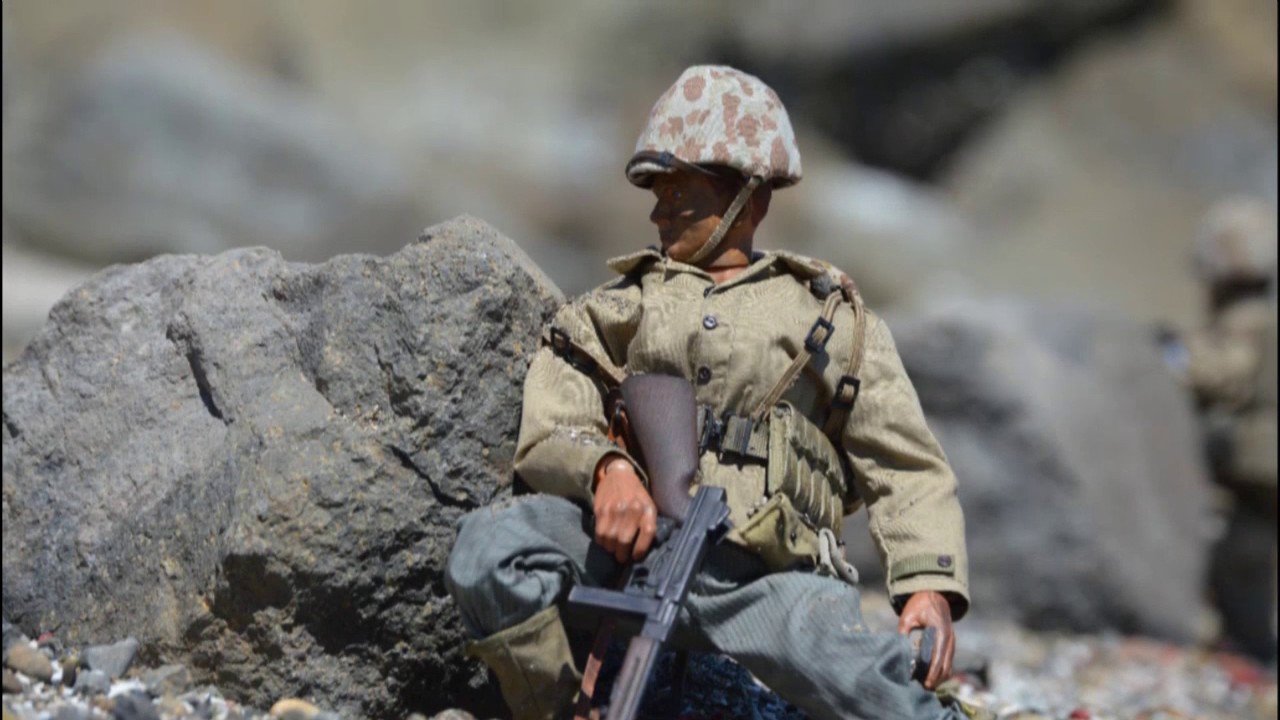 THE PACIFIC BATTLE OF IWO JIMA WW2 IN ACTION FIGURES