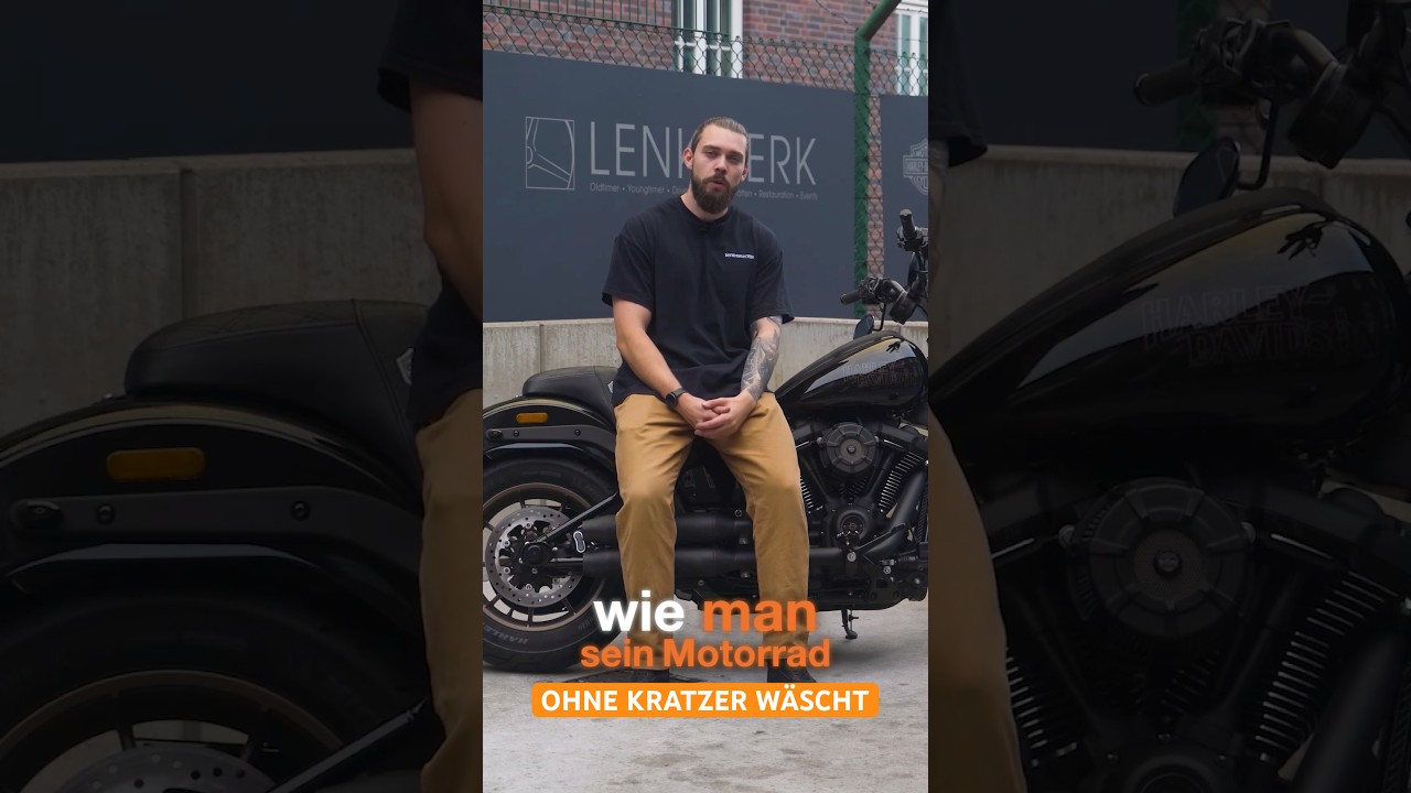 MOTORRAD WASCHEN OHNE KRATZER 🤌🏼