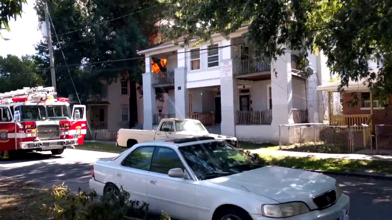 Norfolk Fire-Rescue, Structure Fire, Park Place, w/ radio traffic, 09/29/2017