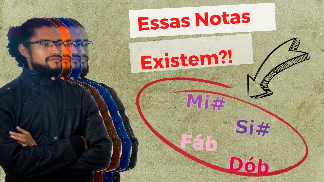Mi#, Fáb, Si# e Dób EXISTEM!! Saiba AGORA como essas notas são usadas!