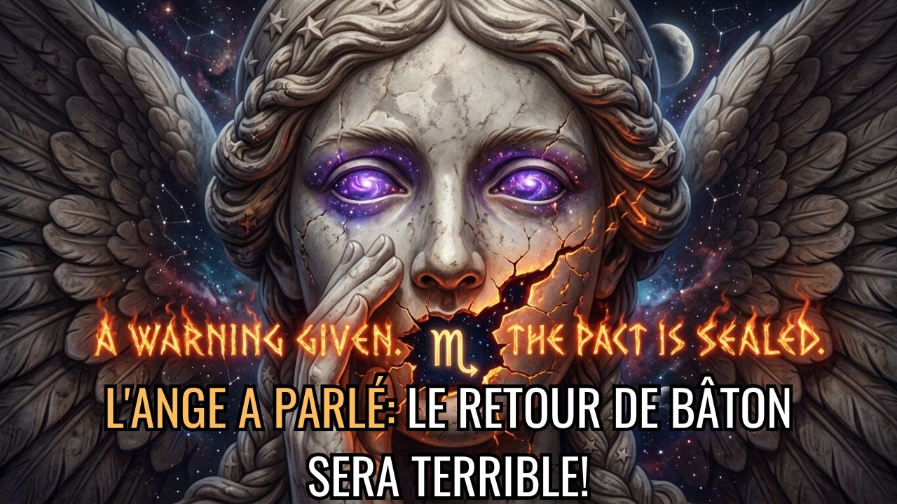 L'ange gardien du Scorpion ♏ a un message terrifiant pour tes ennemis