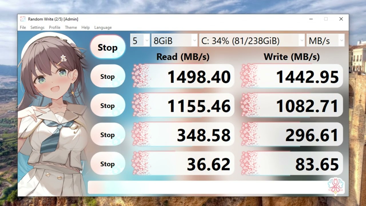 SSD Nvme Team Group mp33 after 1 month of use