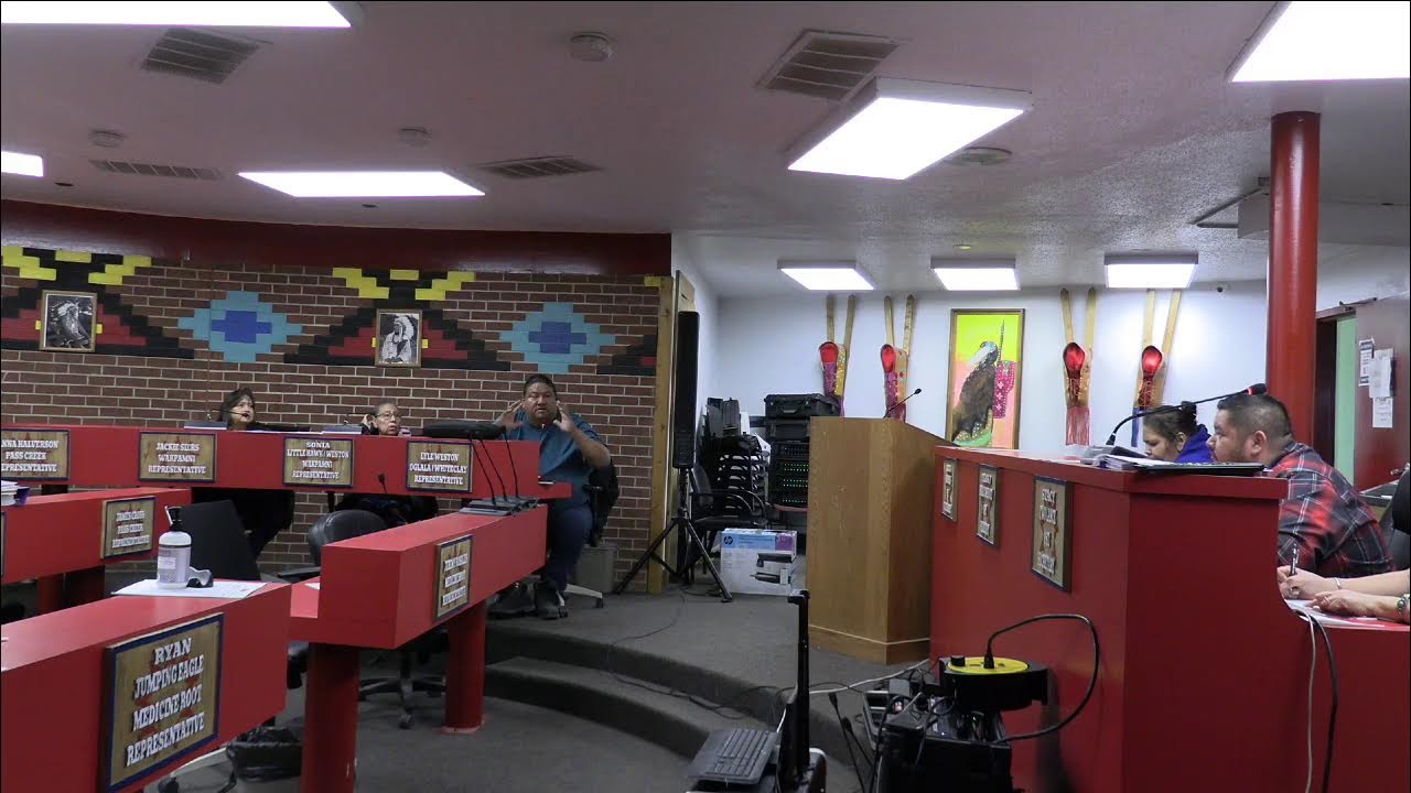 Oglala Sioux Tribal January Finance Meeting 1/08/26