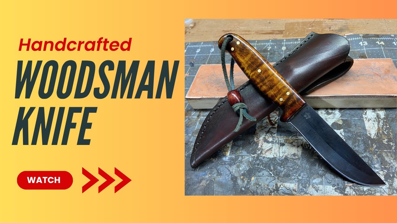 Showcase: The Woodsman Knife | 1095 Carbon Steel | 4"Blade 