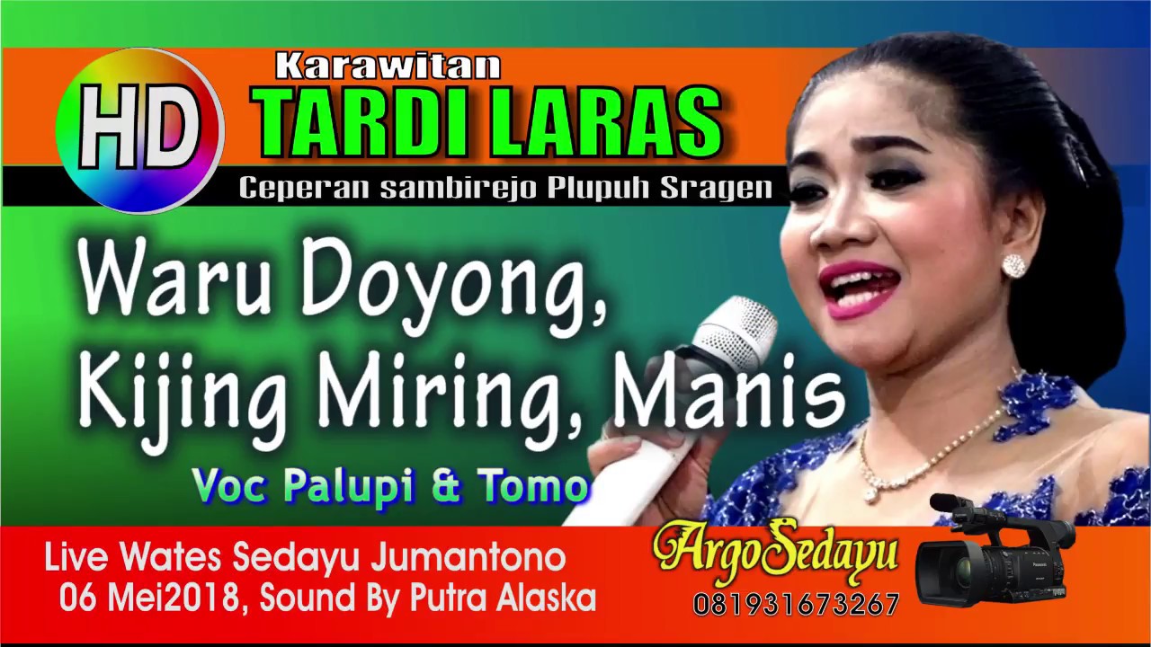 Medley SRAGENAN (HD) Karawitan TARDI LARAS Cokek Mania