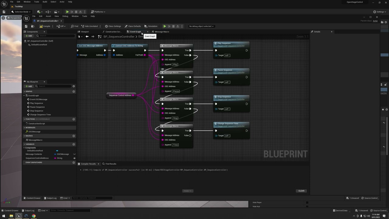 OSC Sequencer Controls for Unreal 5 (Tutorial)