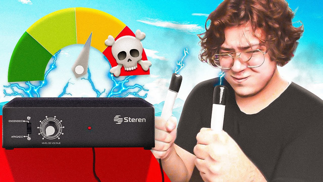 SI ME RIO me ELECTROCUTO MAS FUERTE!