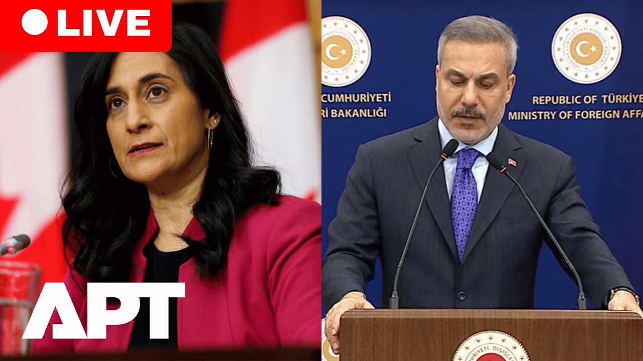 LIVE: Canada FM Anita Anand Meets Turkey’s Hakan Fidan in Ankara After Talks | APT