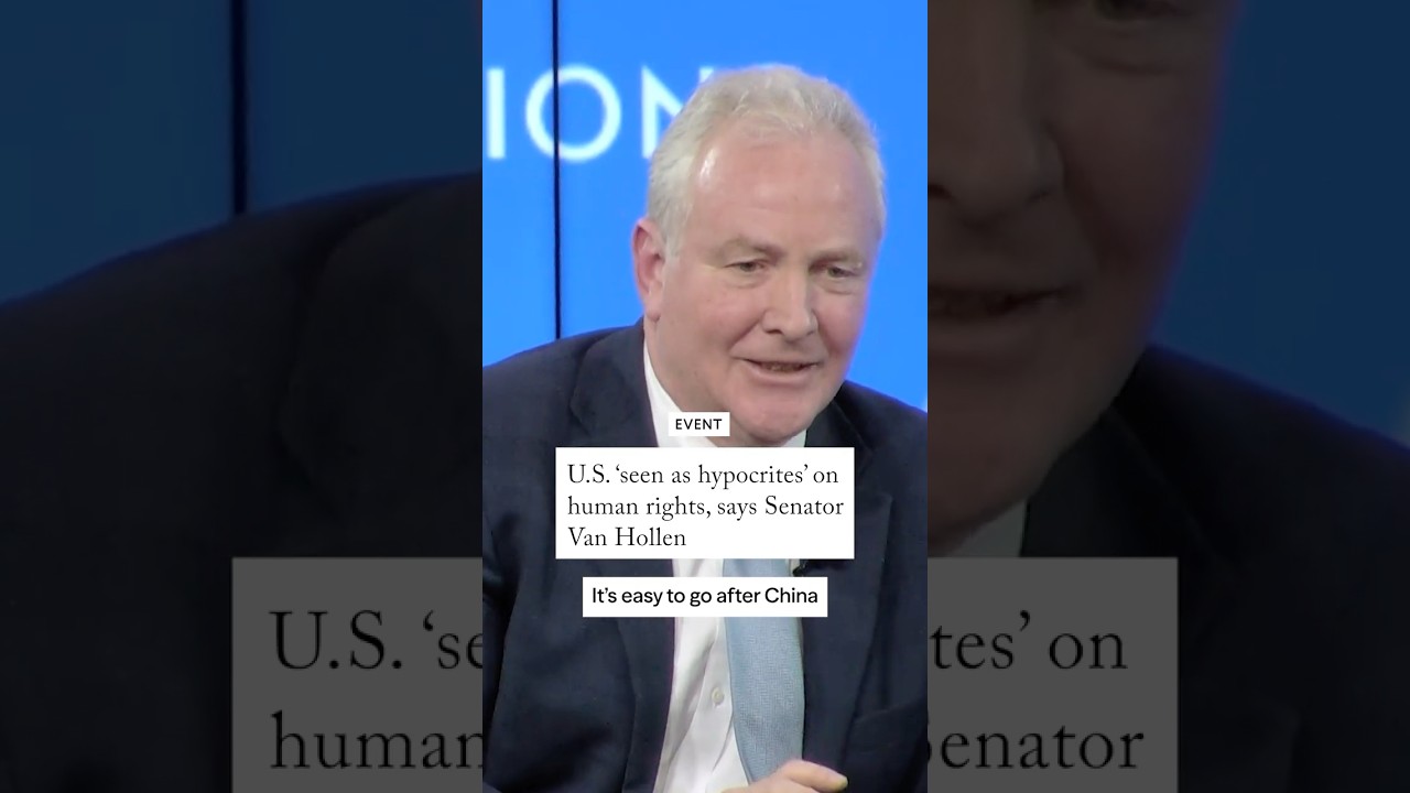 &lsquo;We are hypocrites&rsquo; on U.S. human rights policy, says Sen. Van Hollen