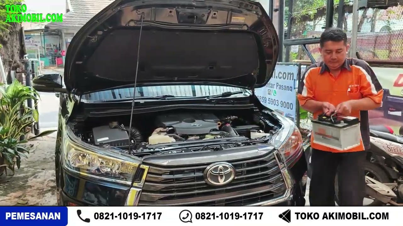 Ganti Aki Mobil Innova Diesel Berkualitas Tinggi dan Berstandar SOP