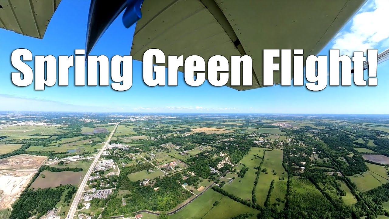 The Green of Spring! Beautiful Flight and Bug Smashin'!