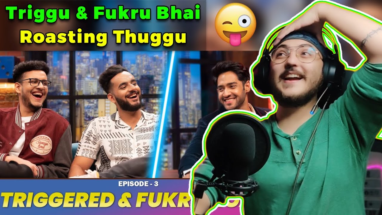 Thugesh Show Ep03 | TRIGGERED INSAAN & FUKRA INSAAN ROAST | Reaction & Commentary | WannaBe StarKid