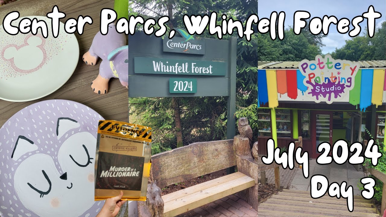 Center Parcs Vlog - Day 3 -🚴‍♀️🌲Whinfell Forest, UK | July 2024