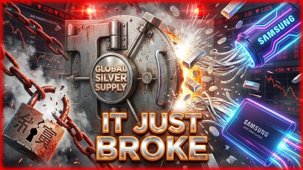 BREAKING: China&rsquo;s Silver Export Ban + Samsung Trigger a 2026 Supply Shock