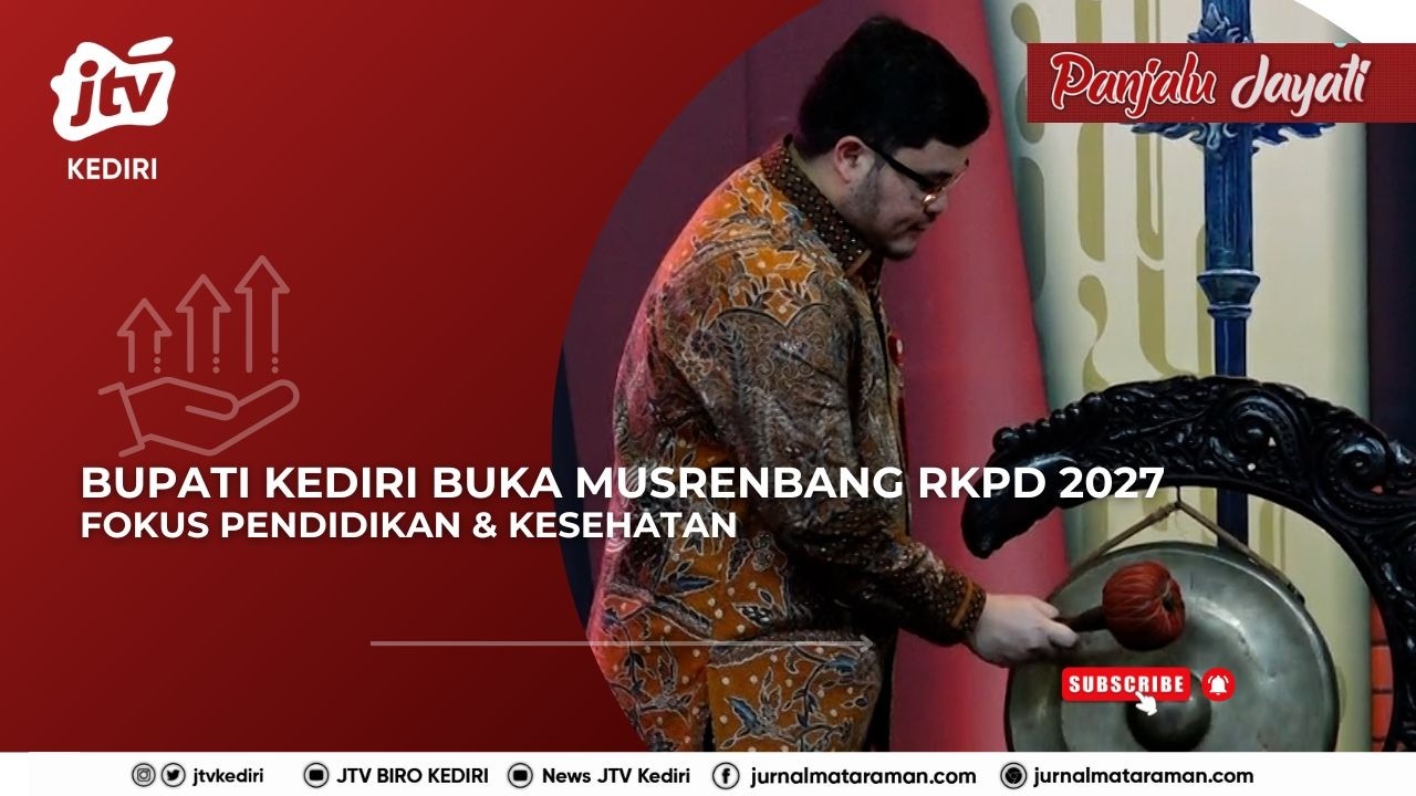 Bupati Kediri Buka Musrenbang RKPD 2027 Fokus Pendidikan & Kesehatan