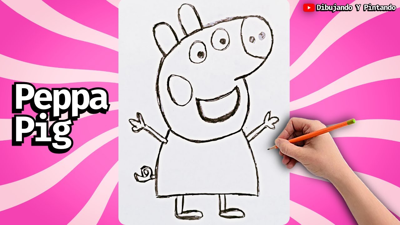 Cómo dibujar a PEPPA PIG