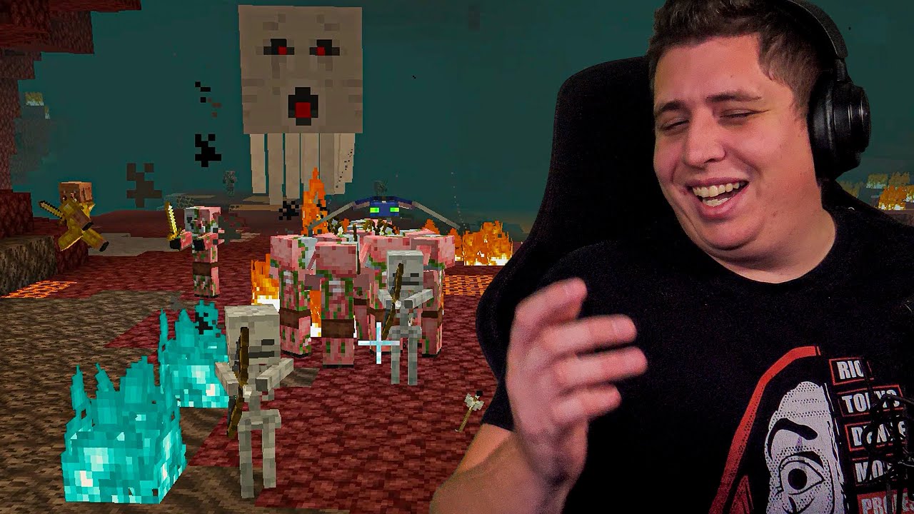 PEDIG CSAK EGY BLOKK KELL NEKÜNK!!!!!💎Minecraft Chaos mod💎 JátékPÁRBAJ S10E14