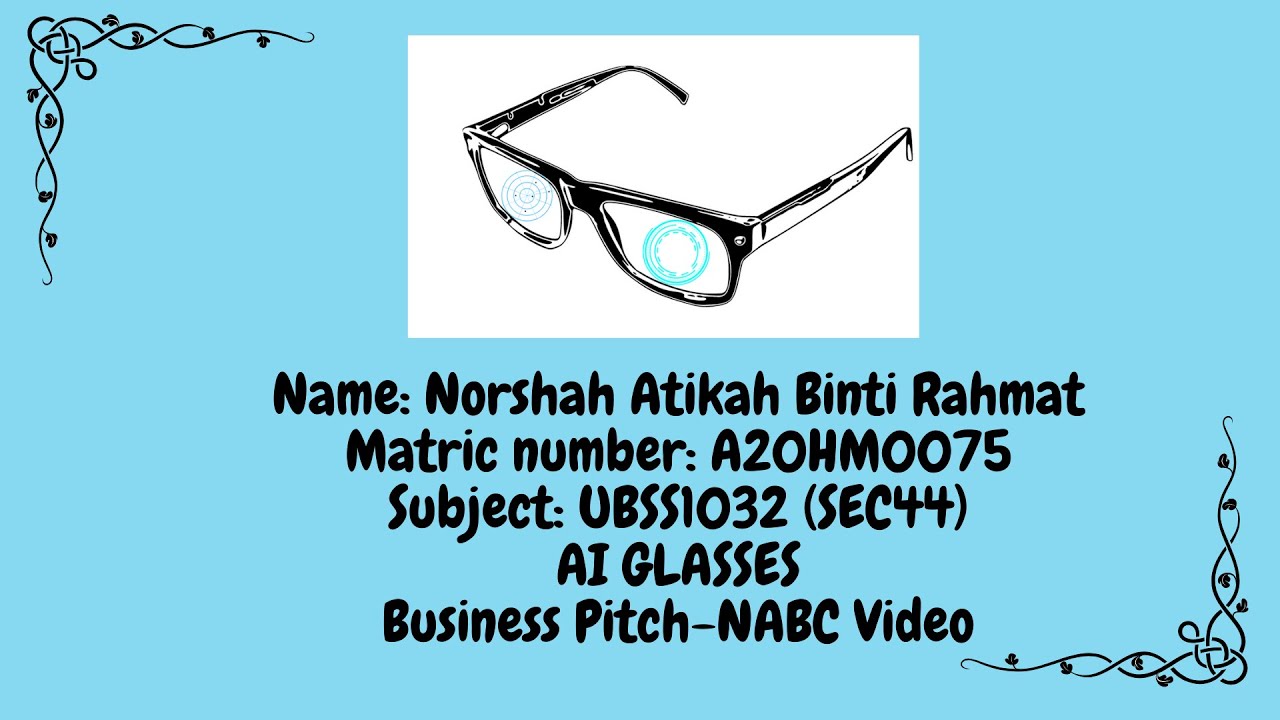 Business Pitch - NABC Approach